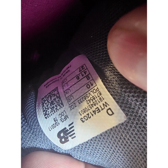 New Balance Womens 412 V3 WTE412G3 Gray Running Shoes Sneakers Size 10 B - Picture 9 of 10
